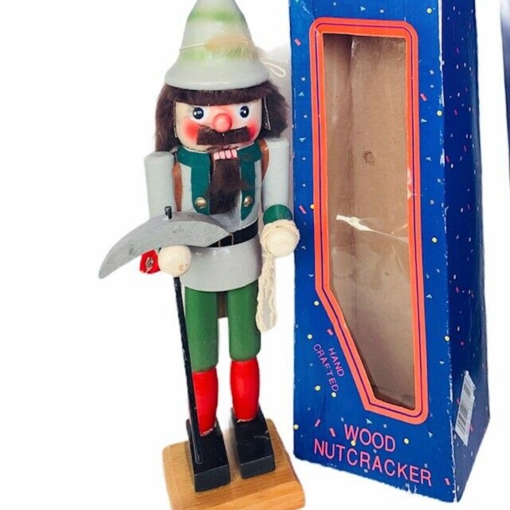 Nutcracker Christmas Holiday Germany pick axe hike